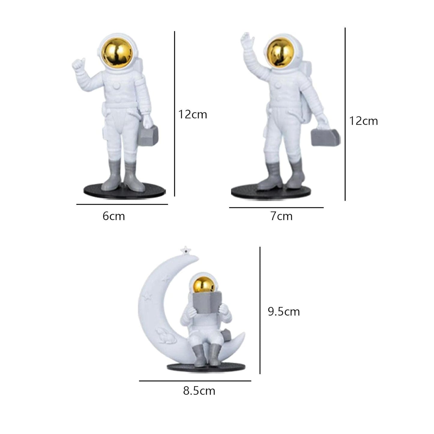 Street27® Astronaut Figurine Mirror Spaceman