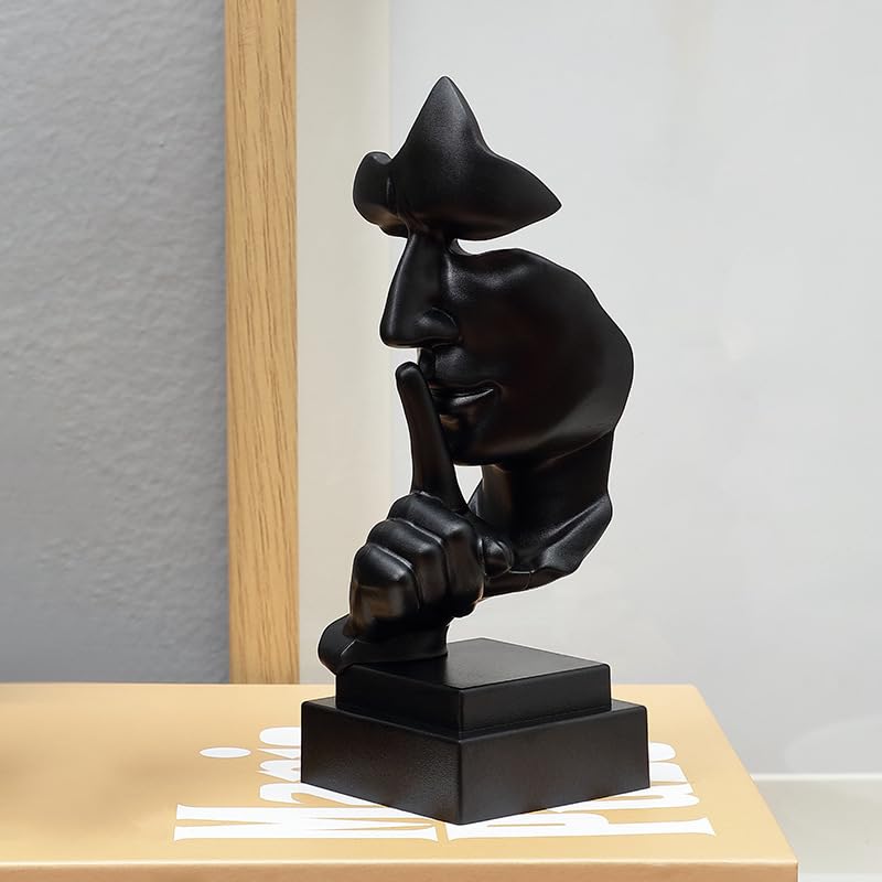 Street27® Silence Statue for Home Decor