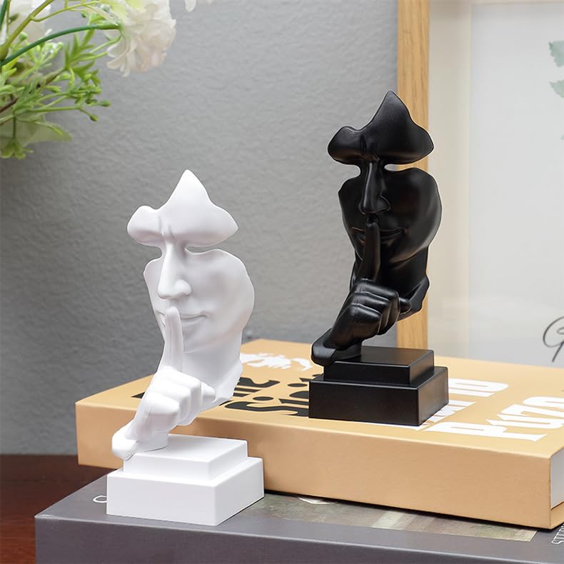Street27® Silence Statue for Home Decor
