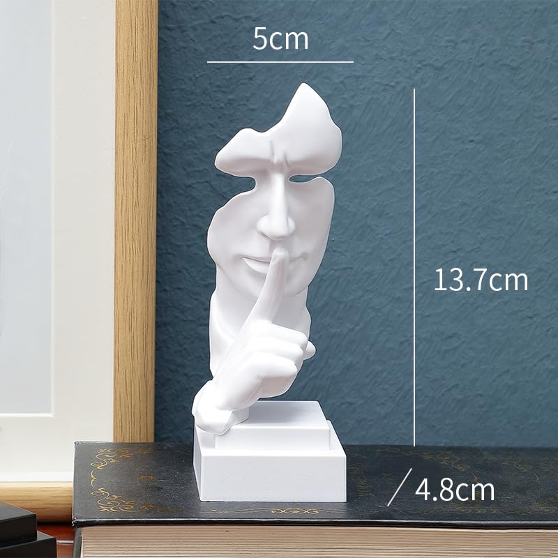 Street27® Silence Statue for Home Decor