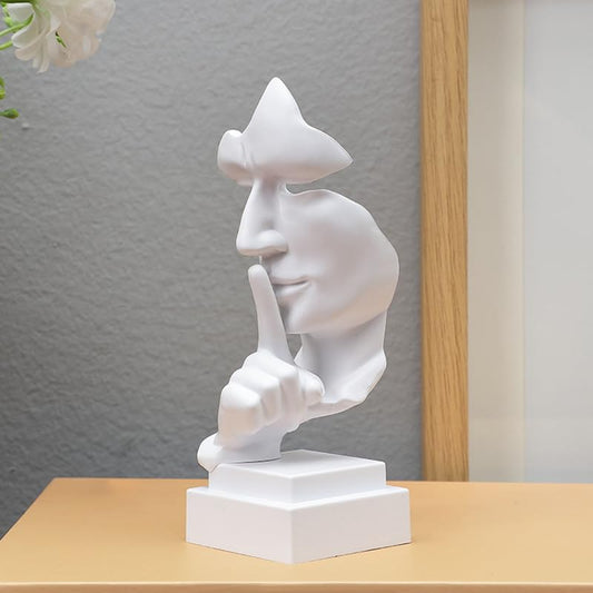 Street27® Silence Statue for Home Decor