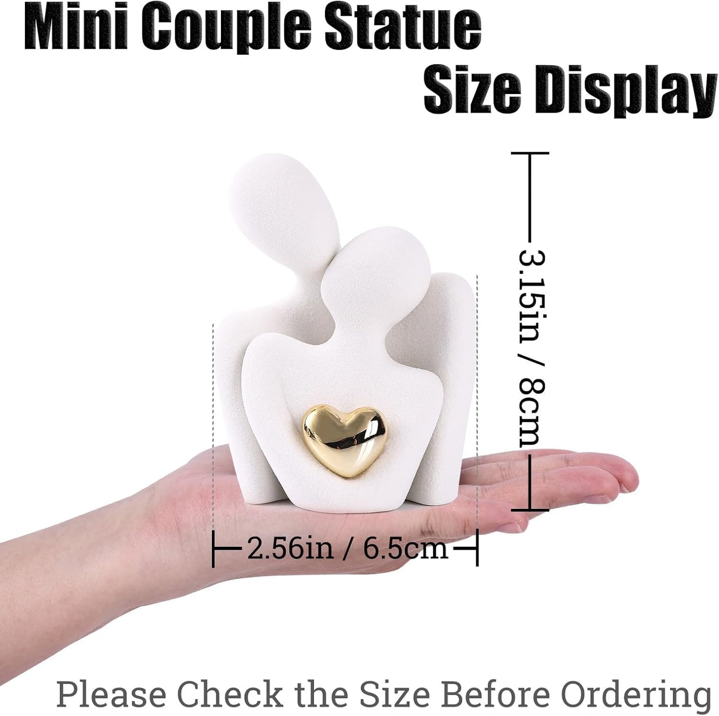 Street27® Romantic Couple Statue Home Decor