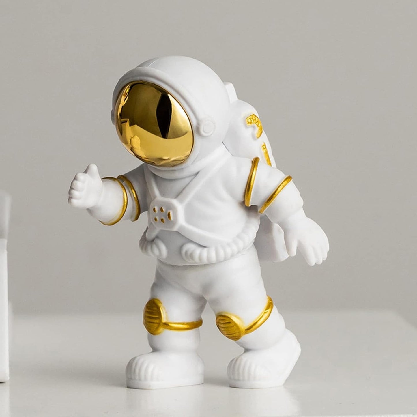 Street27® Astronaut Action Figurine Home Decor (3Pcs) - Golden