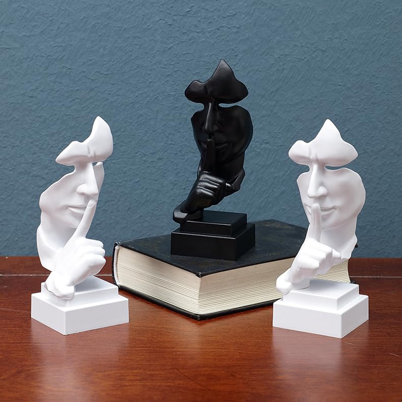 Street27® Silence Statue for Home Decor