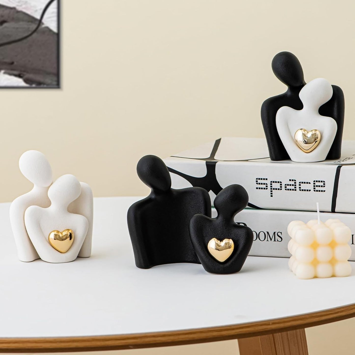 Street27® Romantic Couple Statue Home Decor