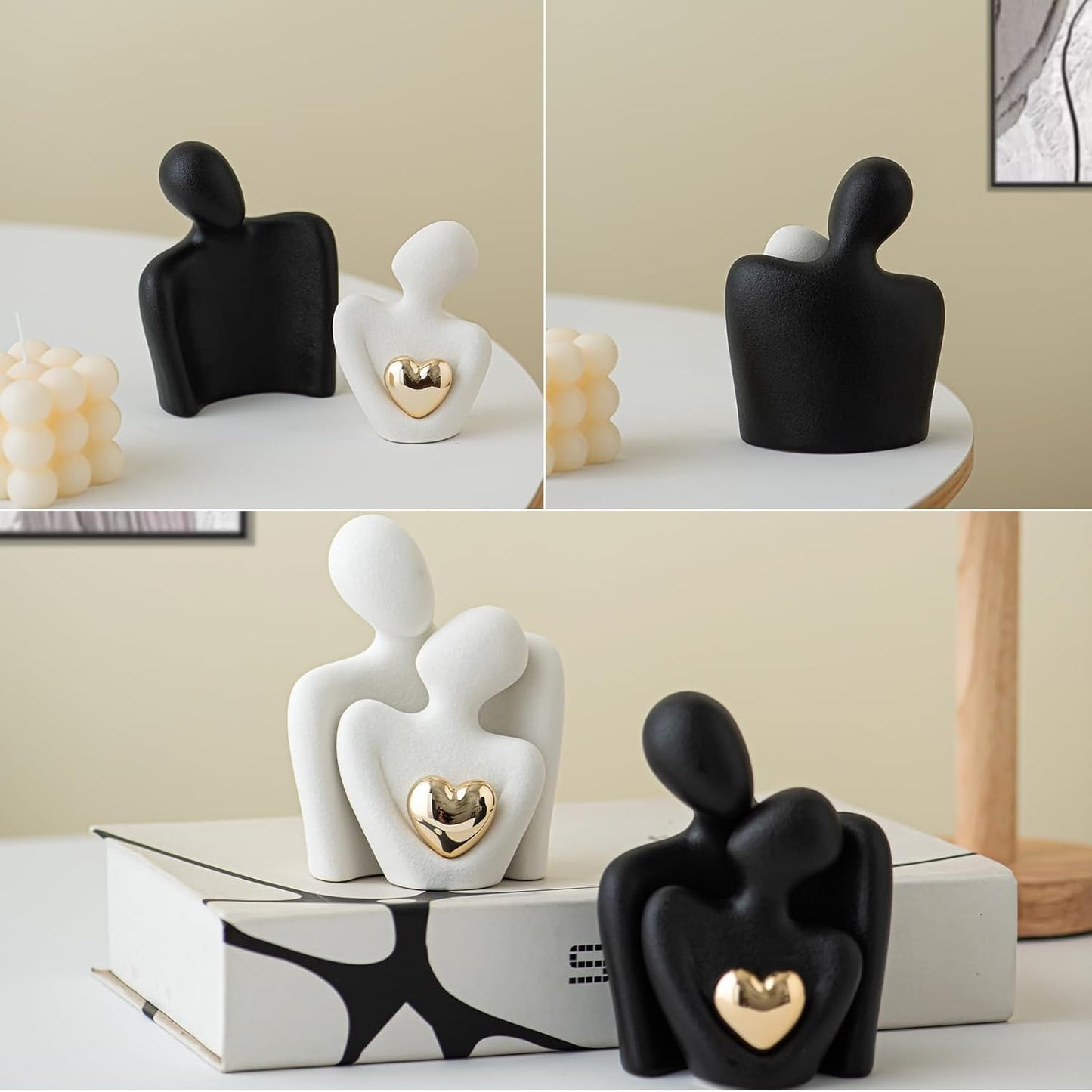 Street27® Romantic Couple Statue Home Decor