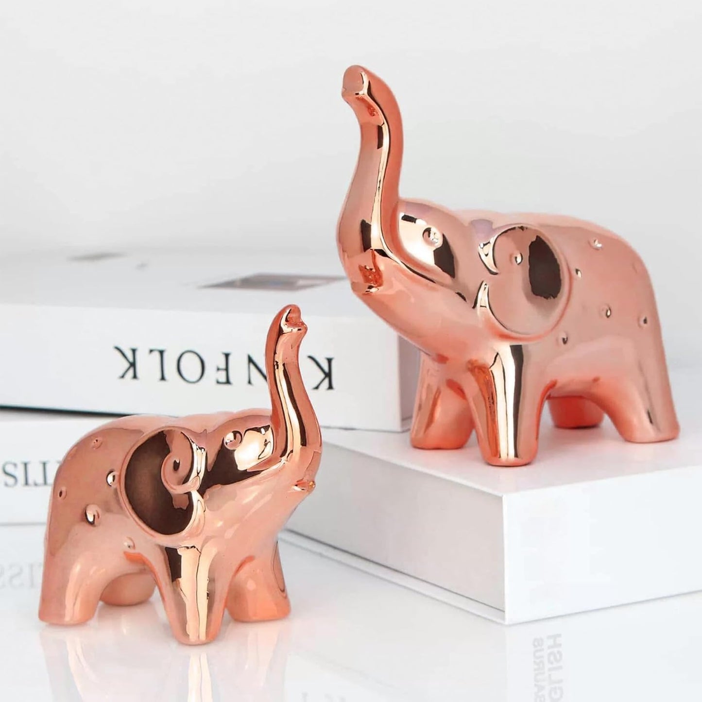 Street27® Good Luck Elephant Statue for Home Decor
