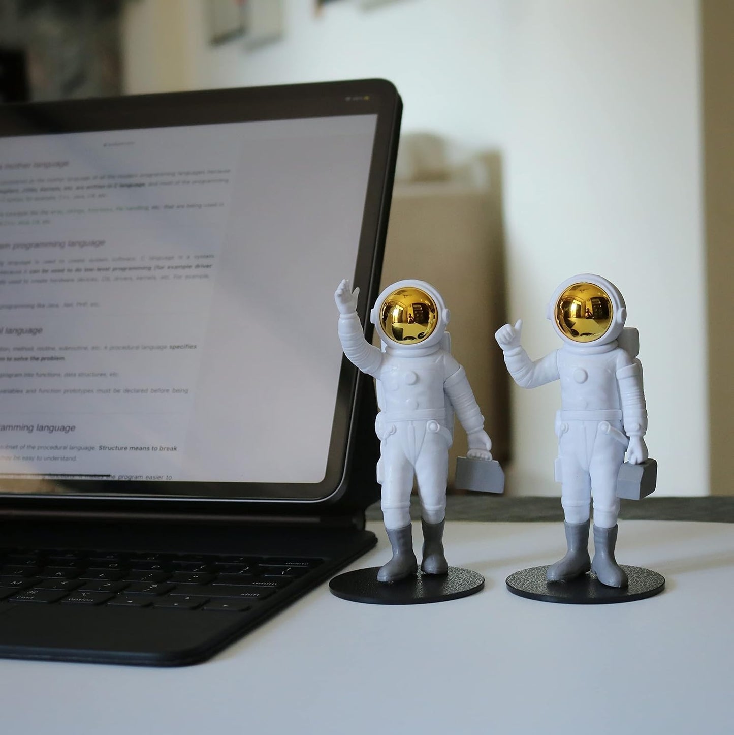 Street27® Astronaut Figurine Mirror Spaceman