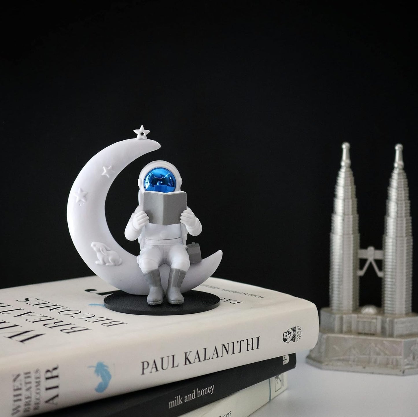 Street27® Astronaut Figurine Showpiece for Home Décor - Moonstar Blue