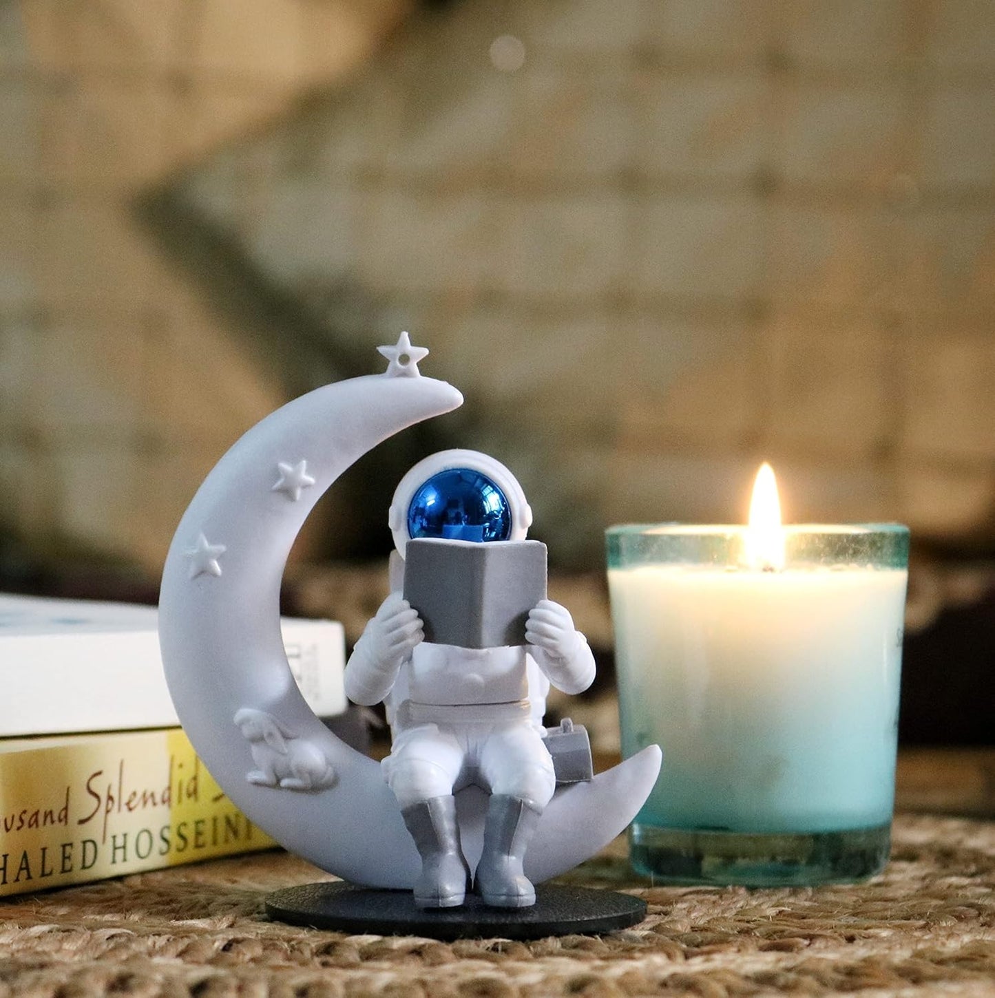 Street27® Astronaut Figurine Showpiece for Home Décor - Moonstar Blue
