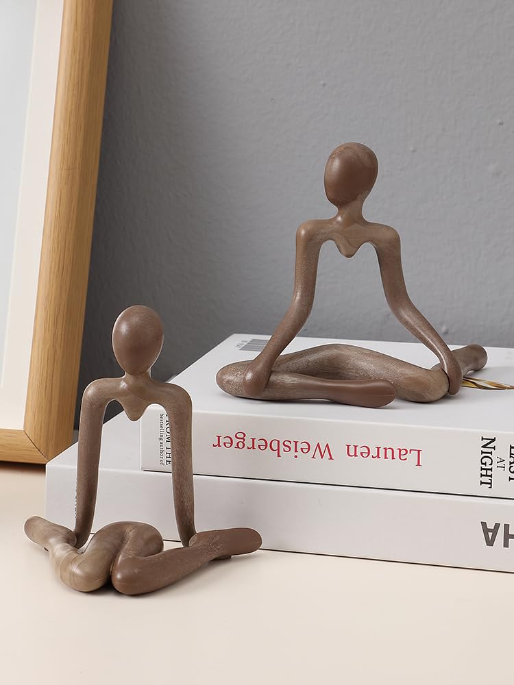 Street27® Thinker Statues Showpiece Set (4 Pcs)