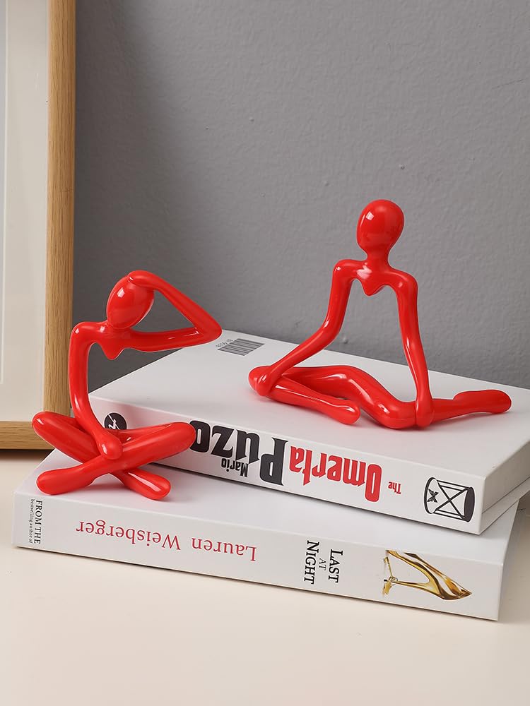 Street27® Thinker Statues Showpiece Set (4 Pcs)