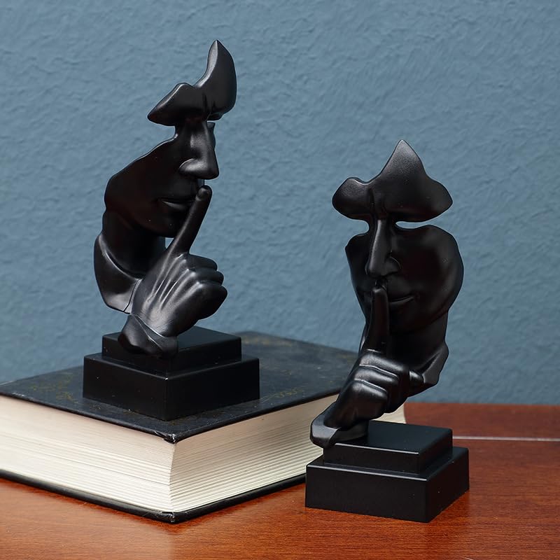 Street27® Silence Statue for Home Decor