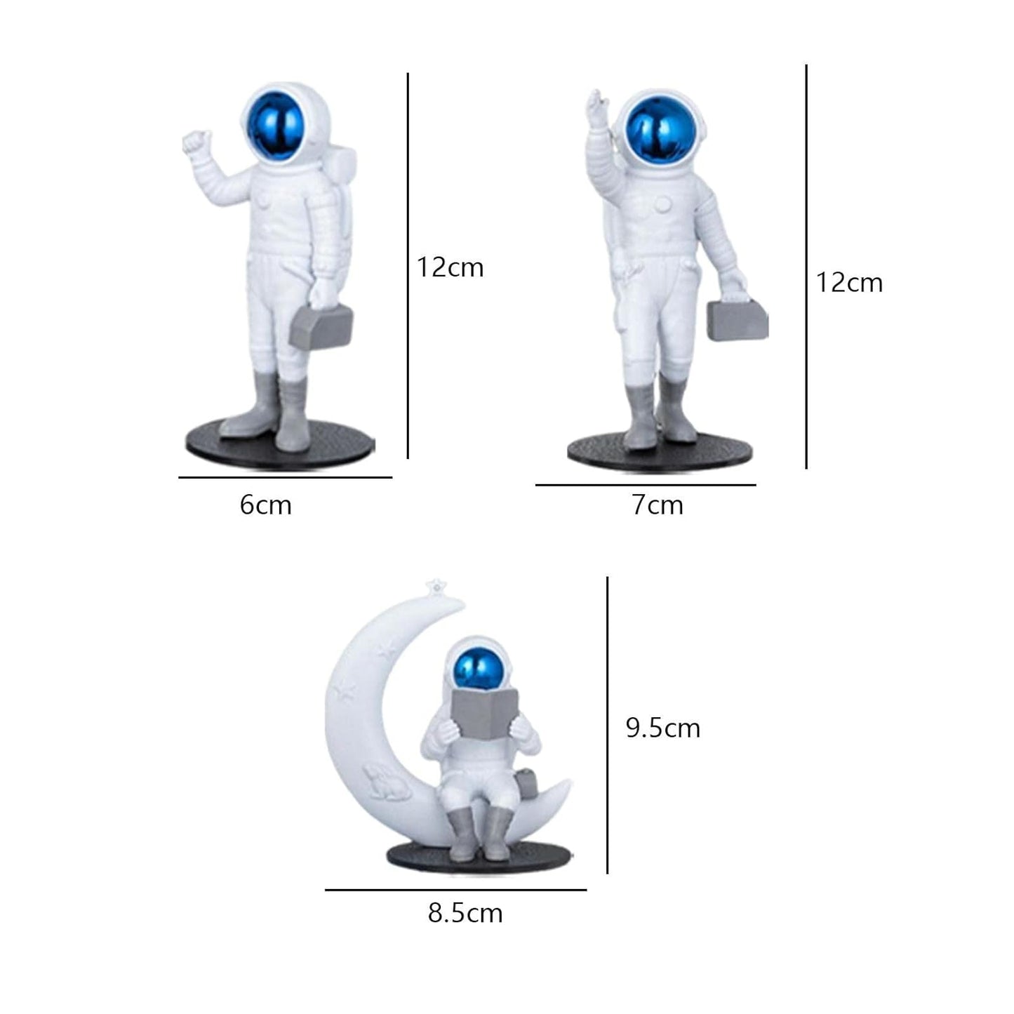 Street27® Astronaut Figurine Mirror Spaceman