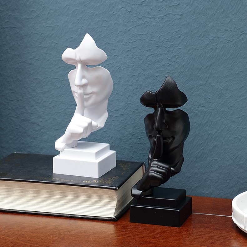 Street27® Silence Statue for Home Decor