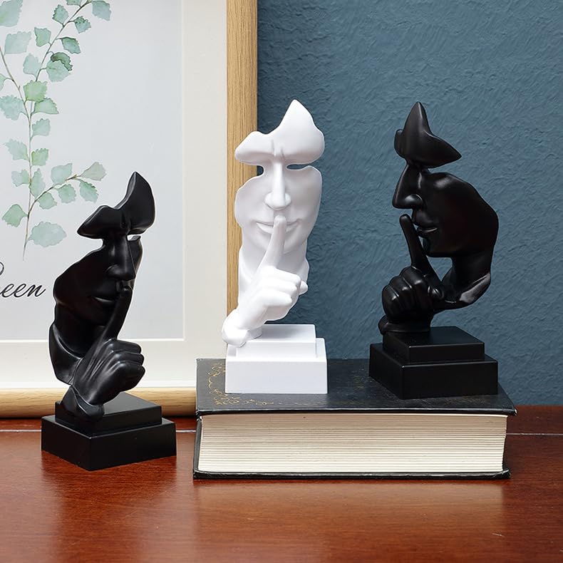 Street27® Silence Statue for Home Decor