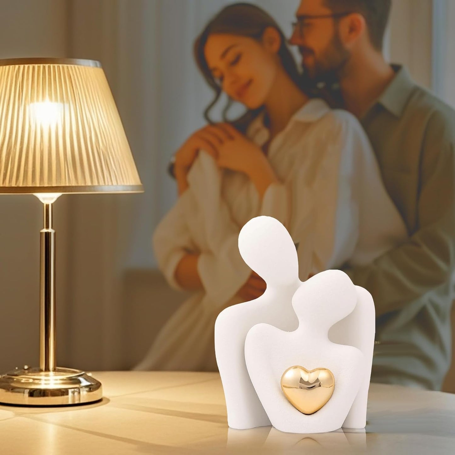 Street27® Romantic Couple Statue Home Decor