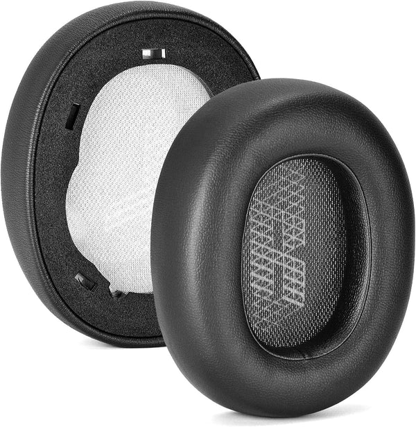 Street27Â® Ear Pads Replacement for JBL E65 (E65BTNC)/Live 650 (650NC 650BTNC)/Live 660 (660NC 660BTNC)/Duet NC Over-Ear Headphones, Soft Protein Leather, Noise Isolating Memory Foam Earpads Cushions